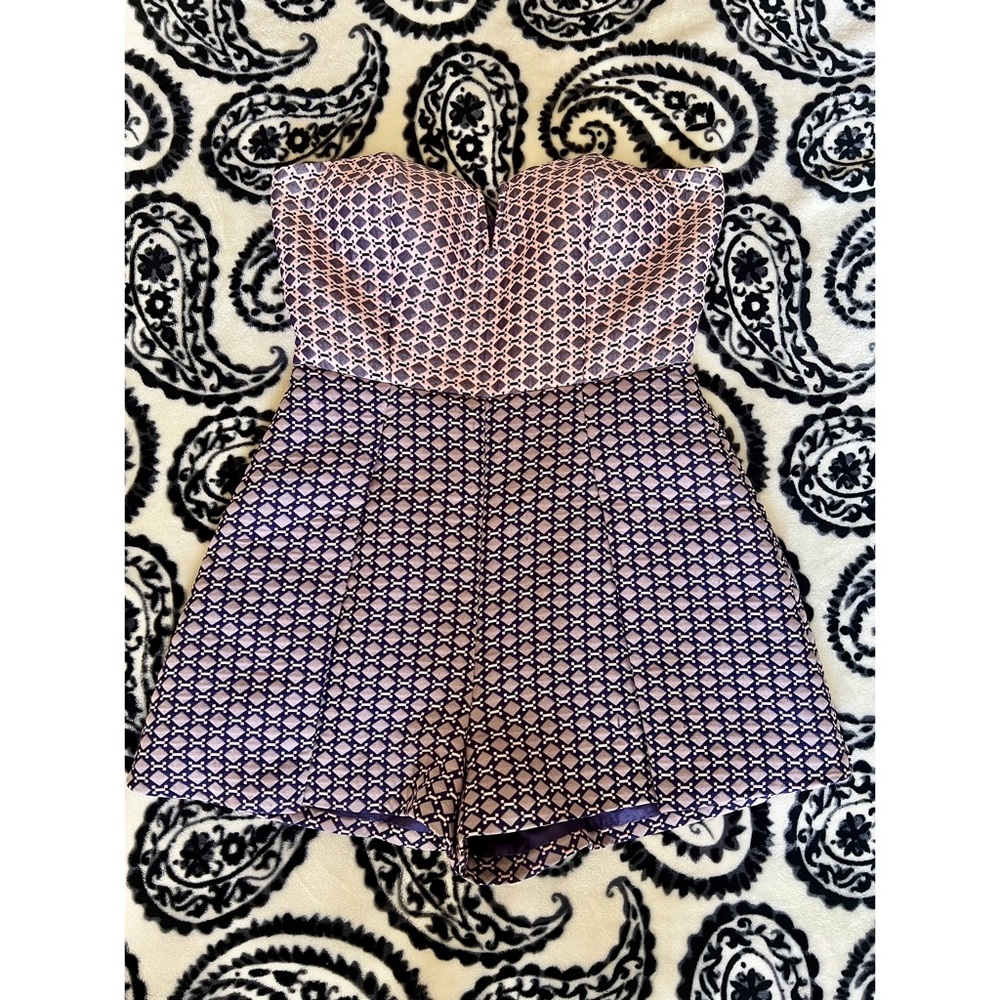 Strapless Mustard Seed Romper